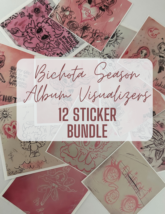 Bichota Season Album- Visualizer Sticker Pack