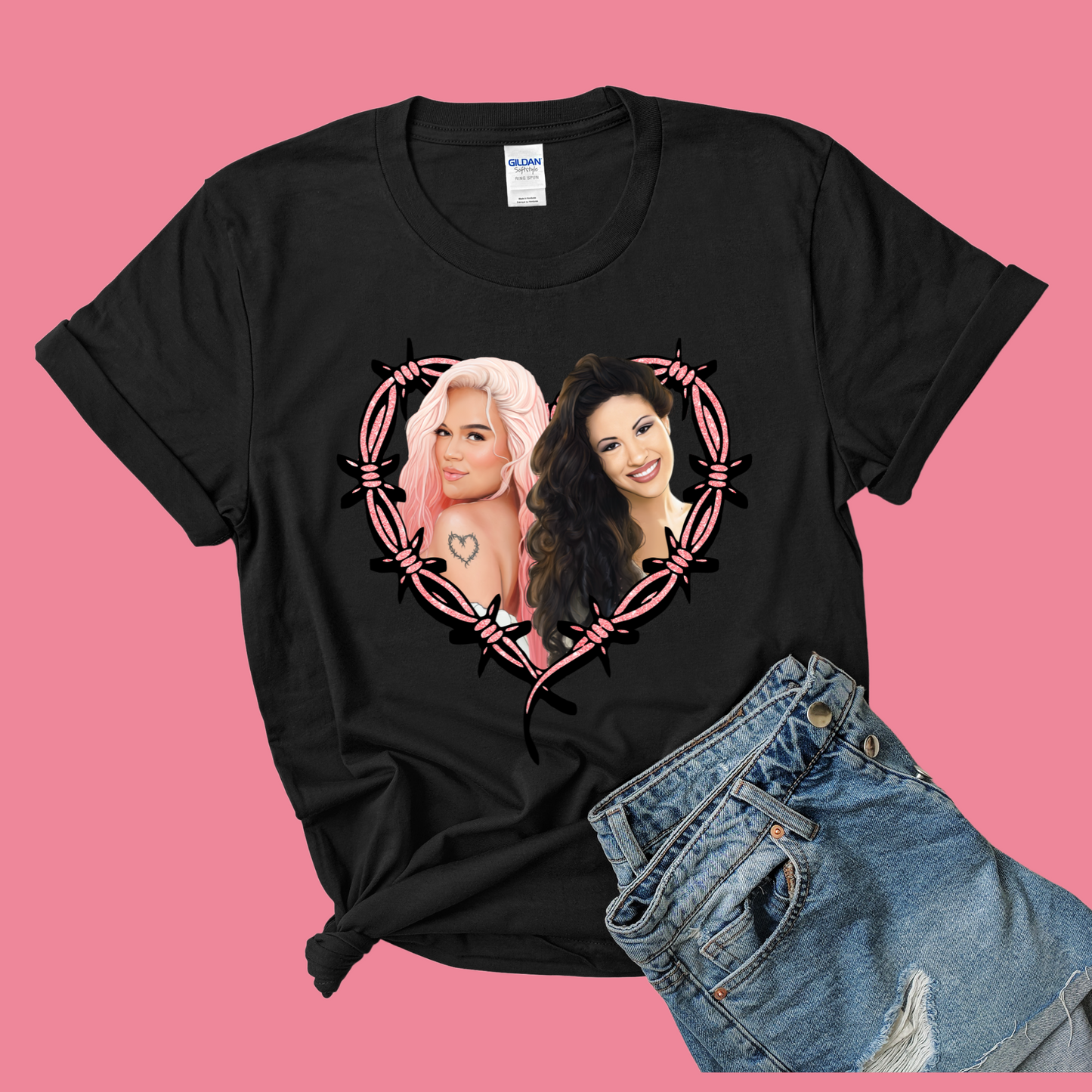 Karol G & Selena T-Shirt