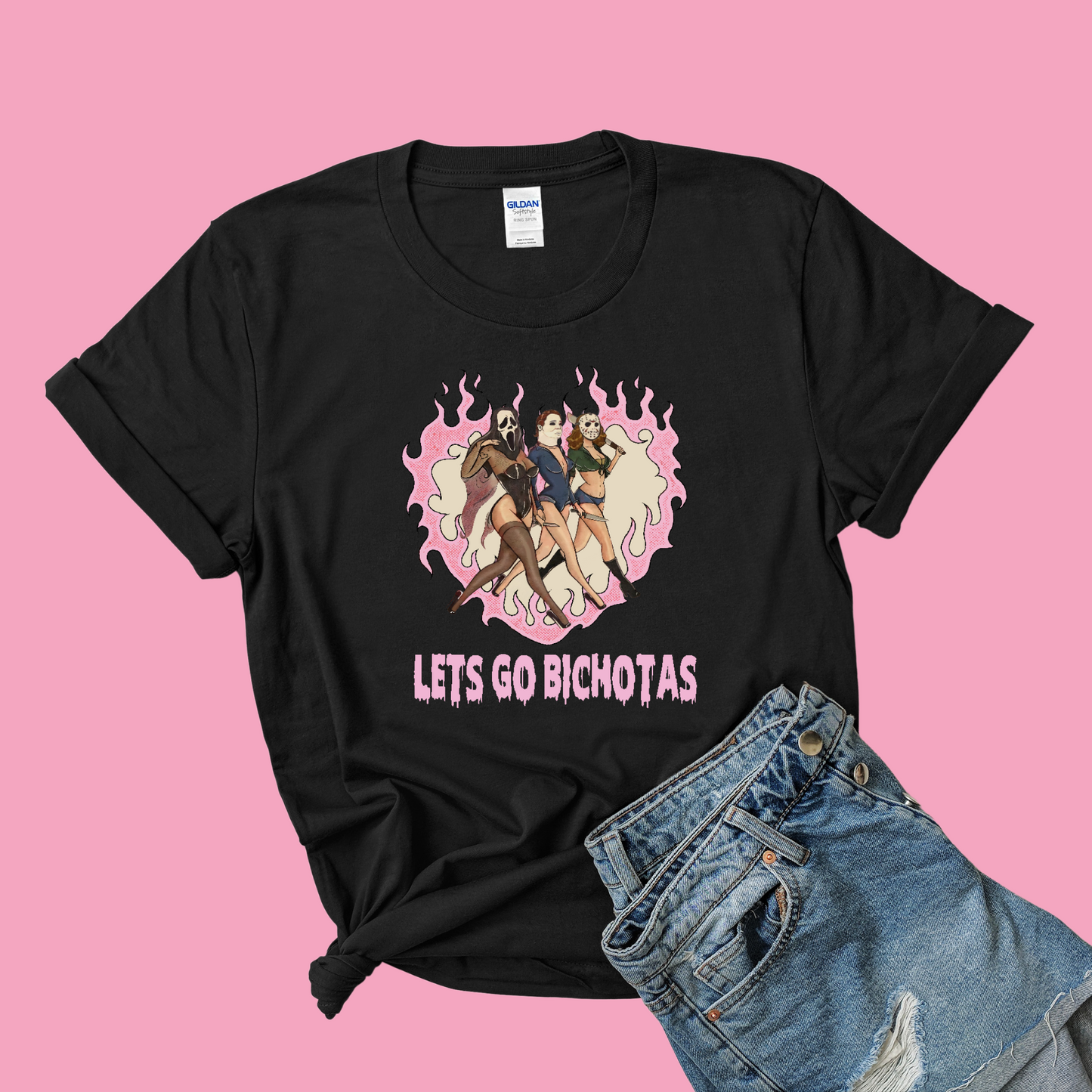 Lets Go Bichotas Halloween T-Shirt