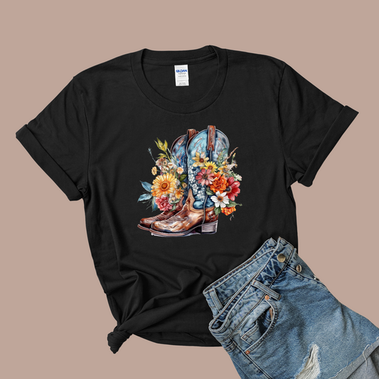 Western Boots T-Shirt