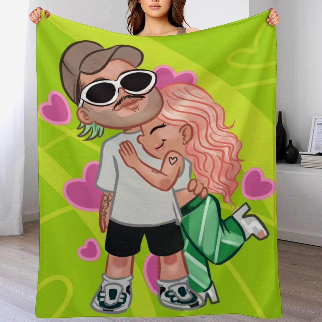 Karol G & Feid Blanket (Cosmo & Wanda)