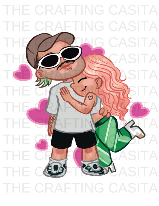 Ferxxo  & Karol G (Cosmo & Wanda) Decal