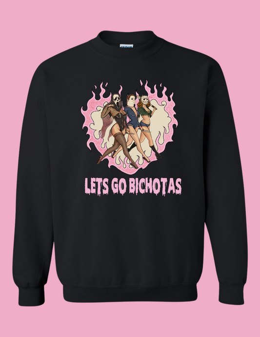 Lets Go Bichotas Crewneck Sweatshirt