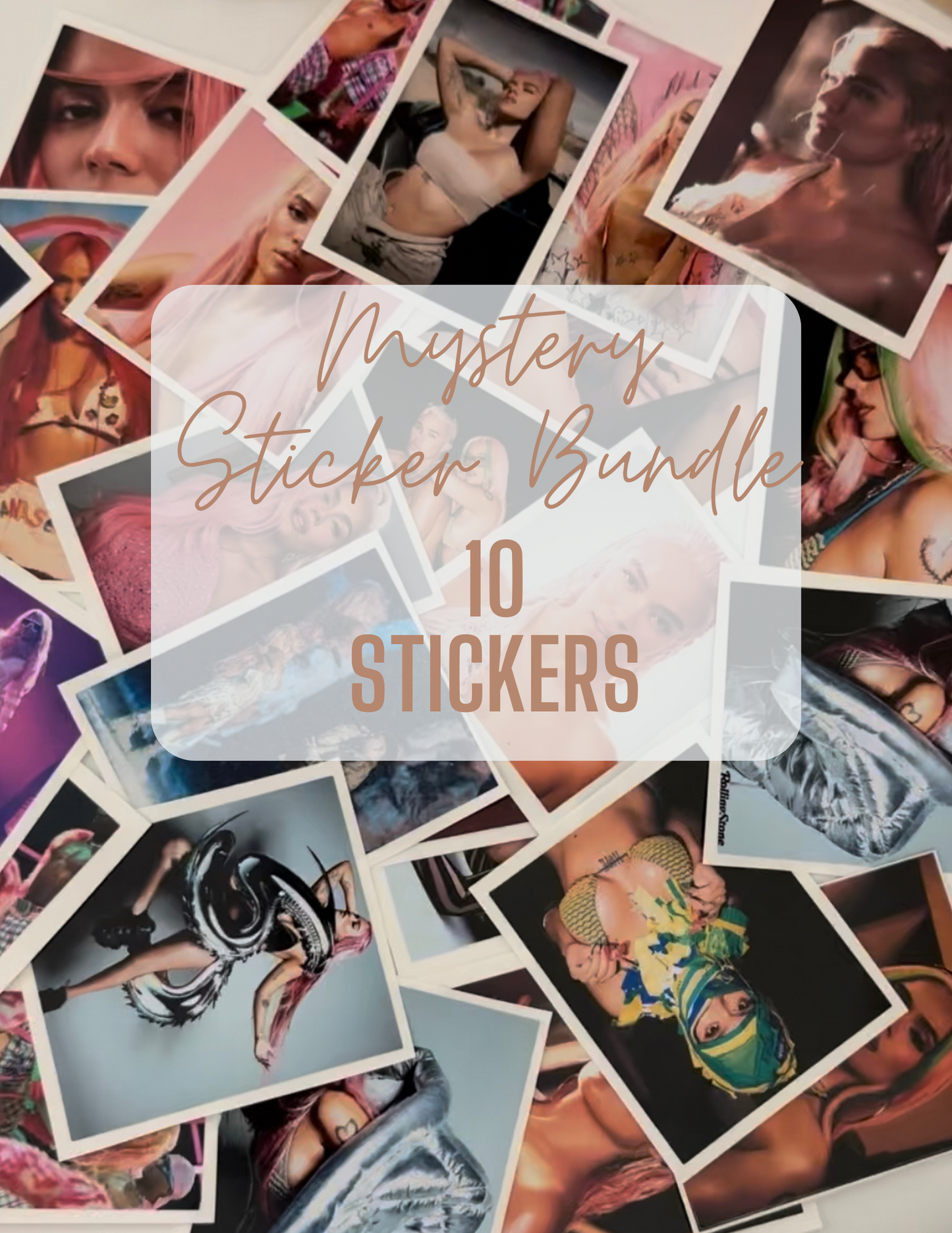 Karol G 10 Pack Mystery Sticker Bundle