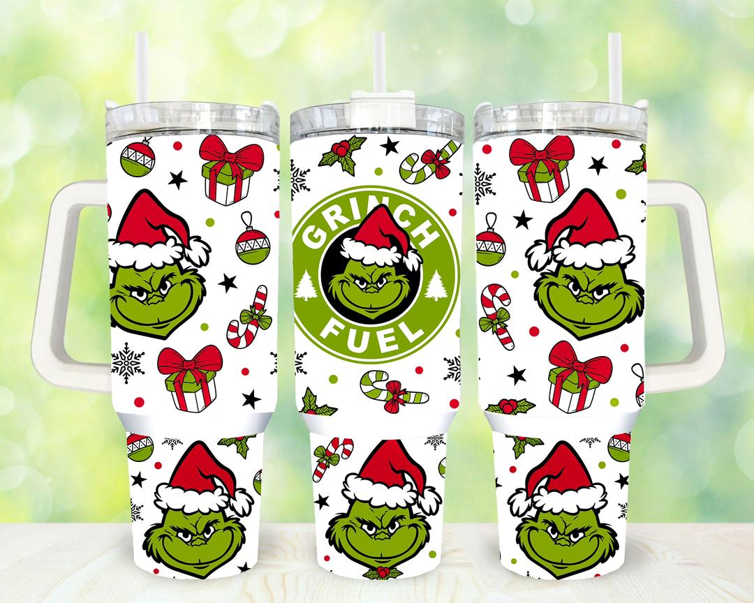 Grinch 40 Oz Stanley Dupe