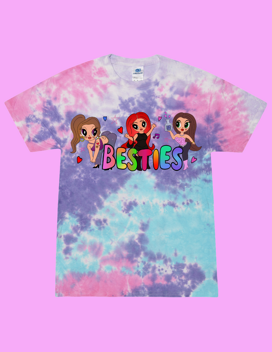 Besties Tie Dye T-Shirt