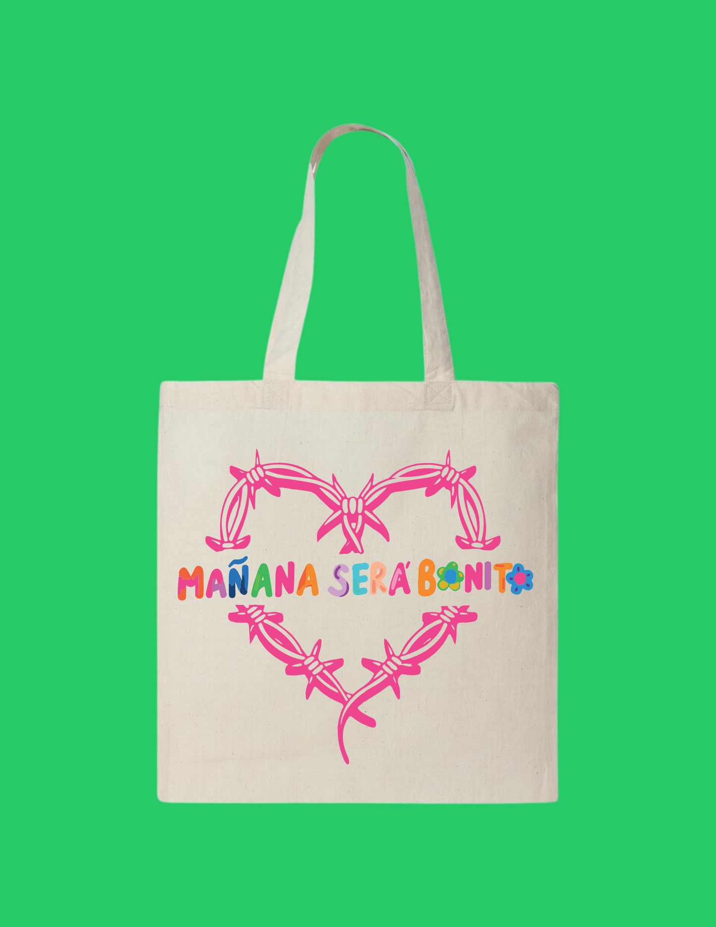 MSB Pink Heart Tote Bag