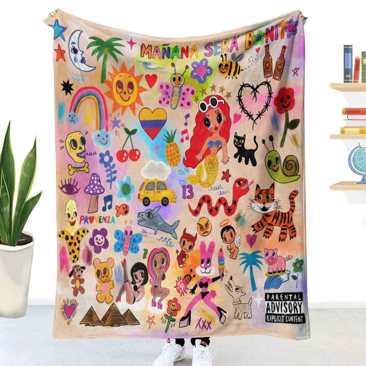 MAÑANA SERA BONITO BLANKET + FREE STICKER SHEET