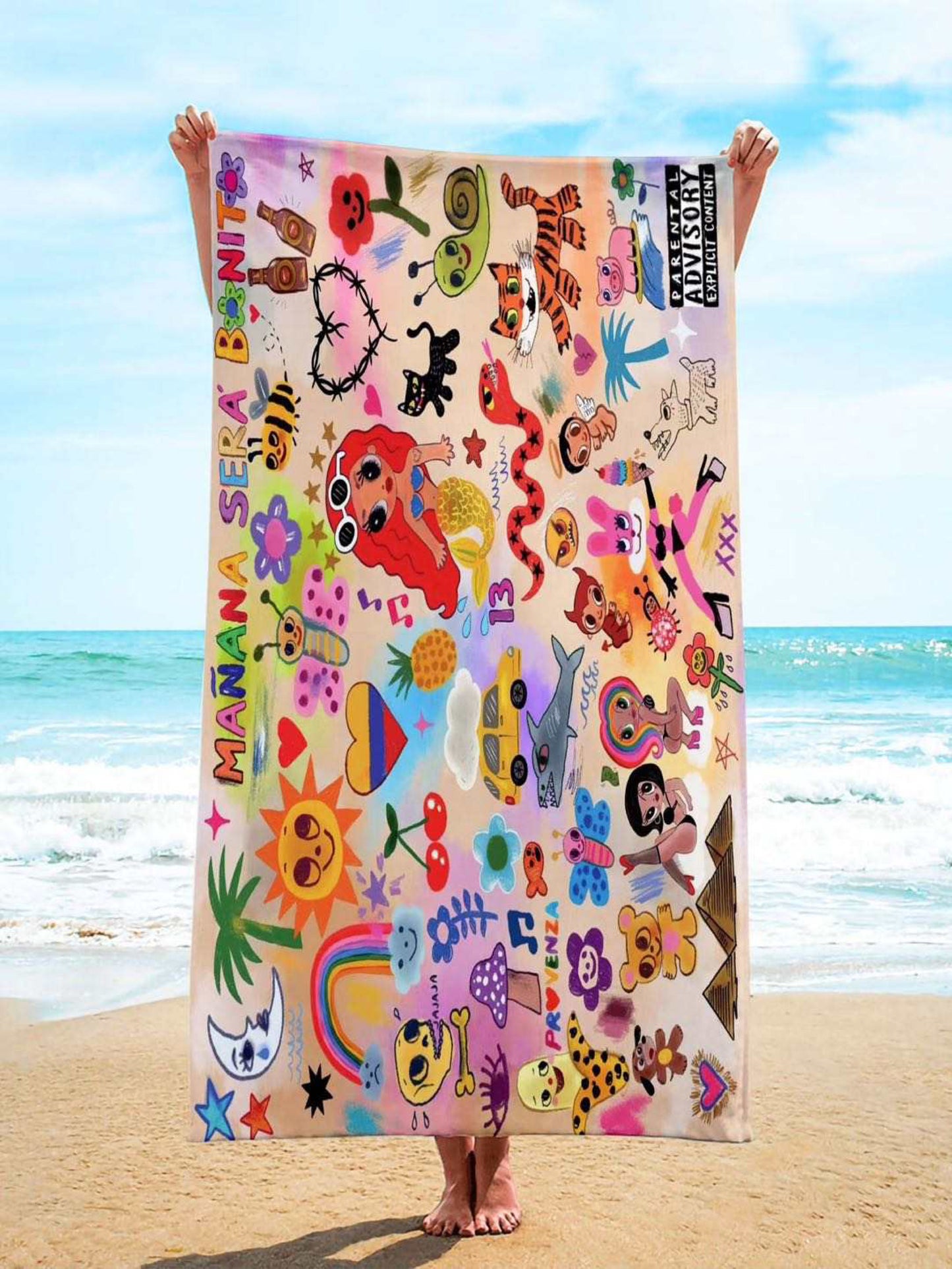 MAÑANA SERA BONITO BEACH TOWEL